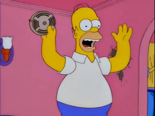 Homer Simpson’s “Everything’s OK” alarm.