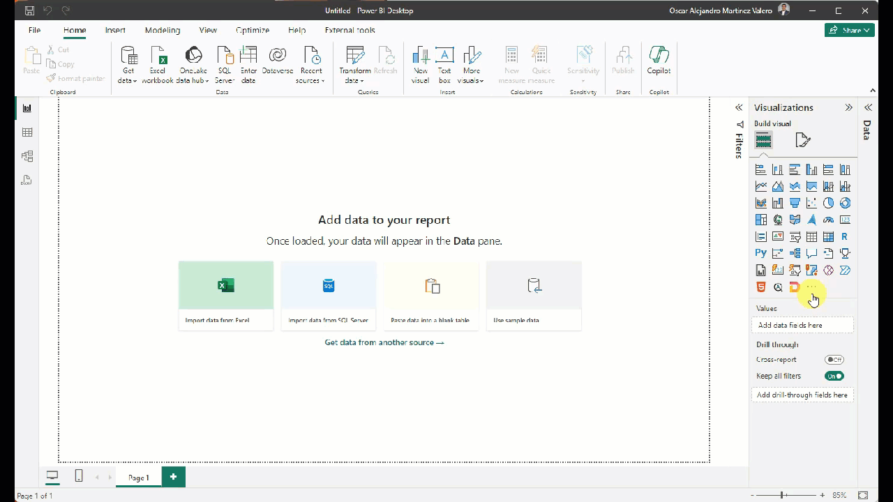 Adding an HTML custom visual in Power BI